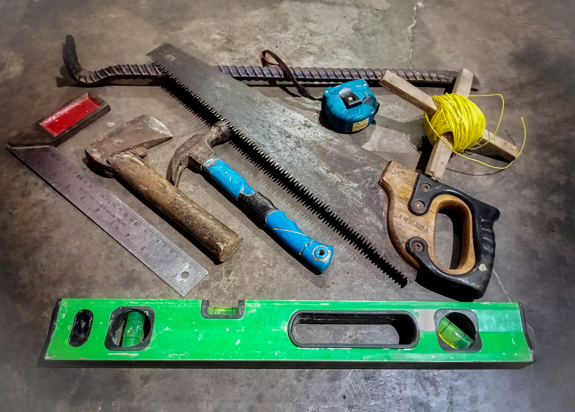 Essential Tools for Construction Work.